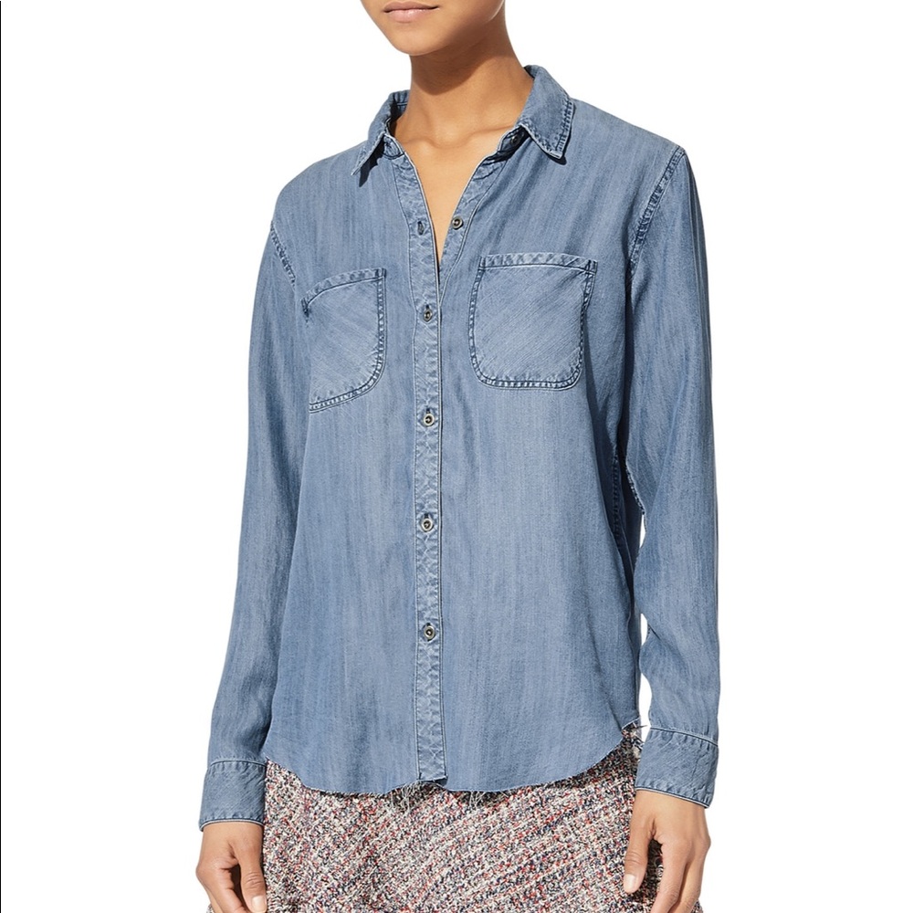 Rails carter dark vintage shirt , button up